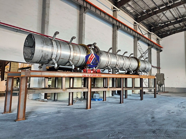 江蘇南通氟化鈣電磁烘干生產(chǎn)線